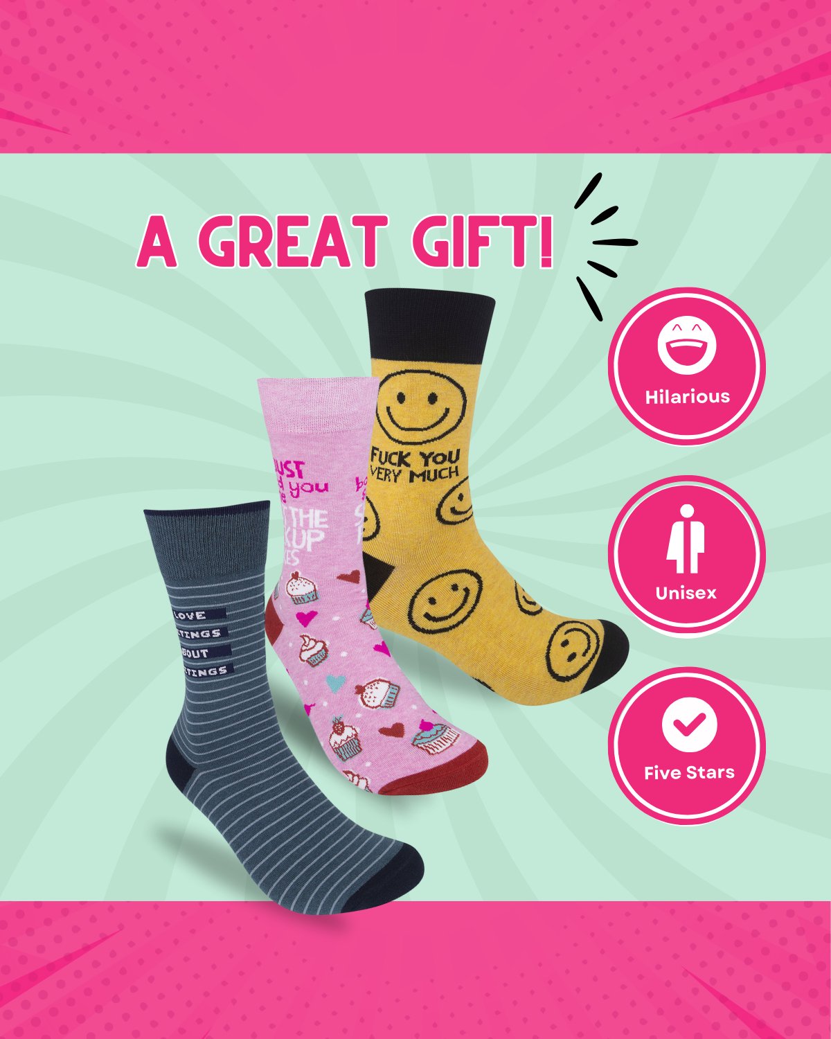 I Love Meetings About Meetings Socks | Funny Unisex Socks - HER Home Design Boutique